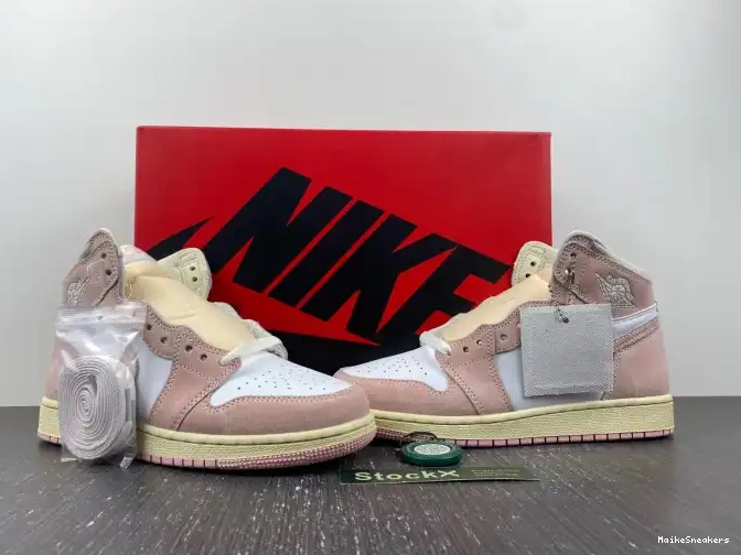 MaikeSneakers Retro Pink Washed OG 1 Air (Women's) Jordan FD2596-600 High 0417